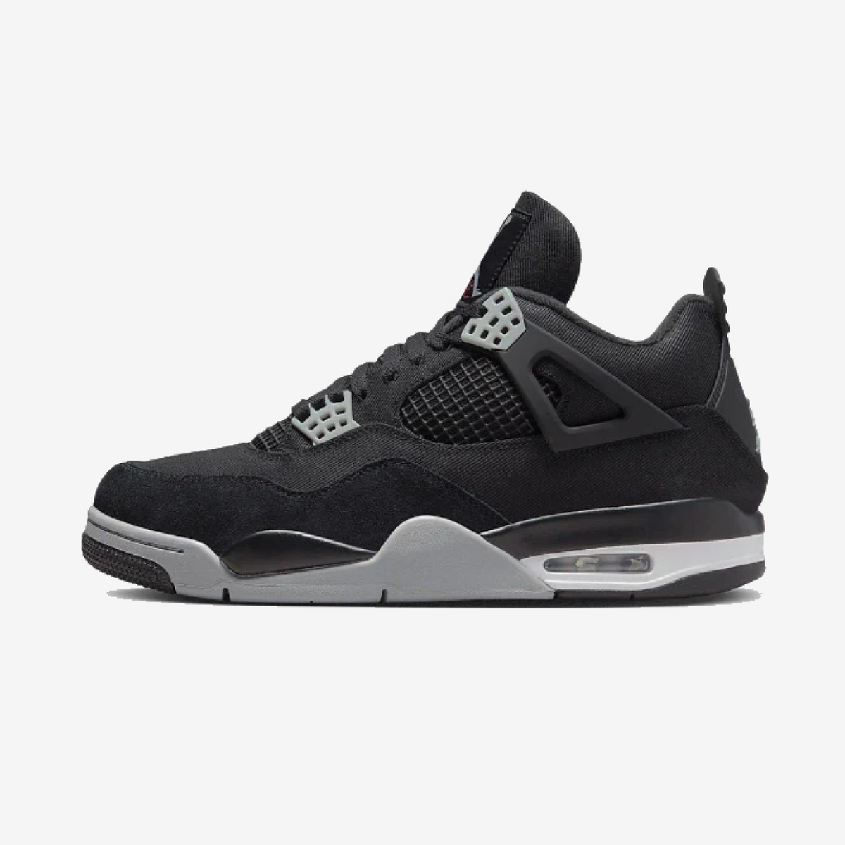 Nike Air Jordan 4 Black Canvas