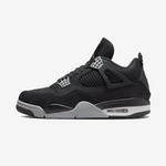 Nike Air Jordan 4 Black Canvas