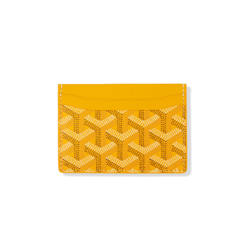 Goyard Saint Sulpice Cardholder Yellow