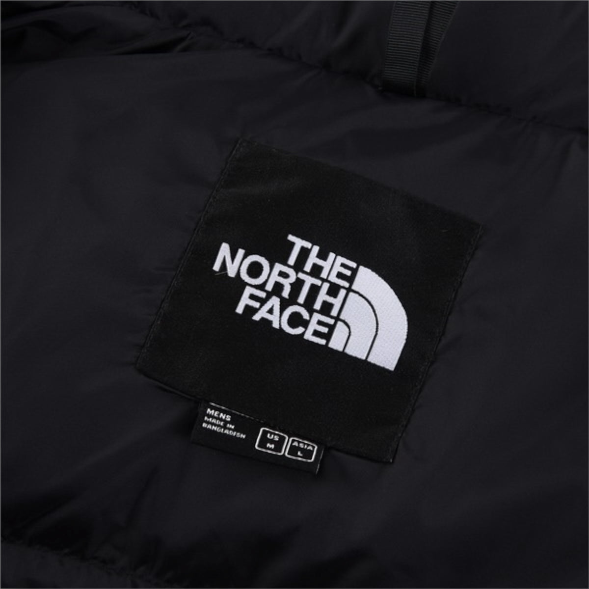 The North Face 1996 Retro Nuptse Jacket – Heather gray with black upper panel