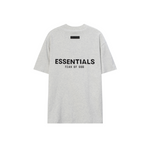 T-Shirt Essentials Fear Of God Light Grey Logo Tee
