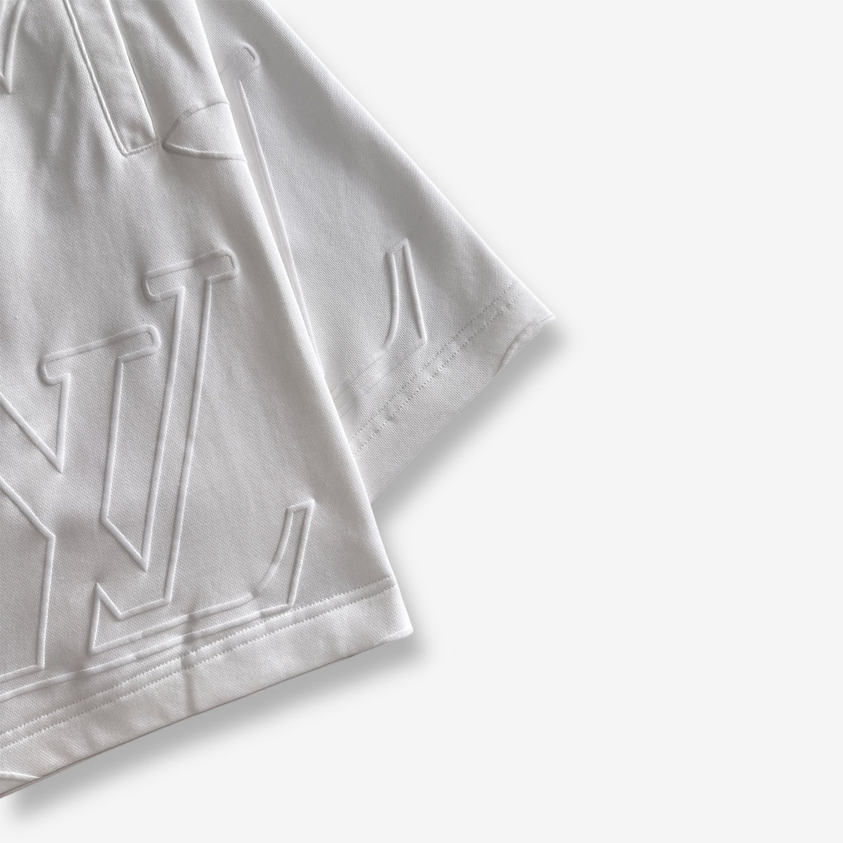 Louis Vuitton Monogram White Shorts