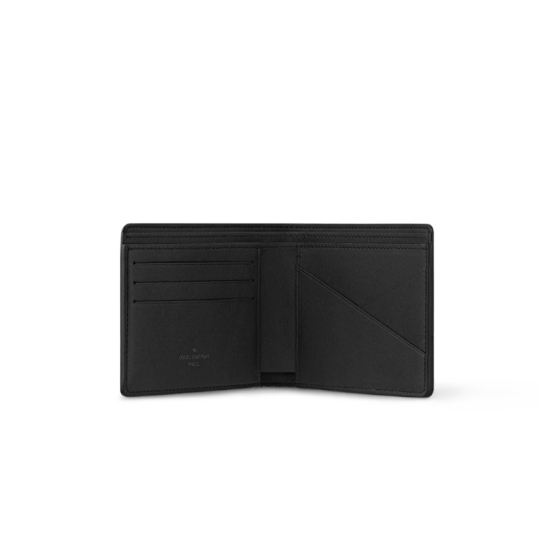 Louis Vuitton Bi-fold Wallet in Monogram Shadow Black