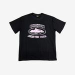 T-Shirt Corteiz Pink Blur Alcatraz Black