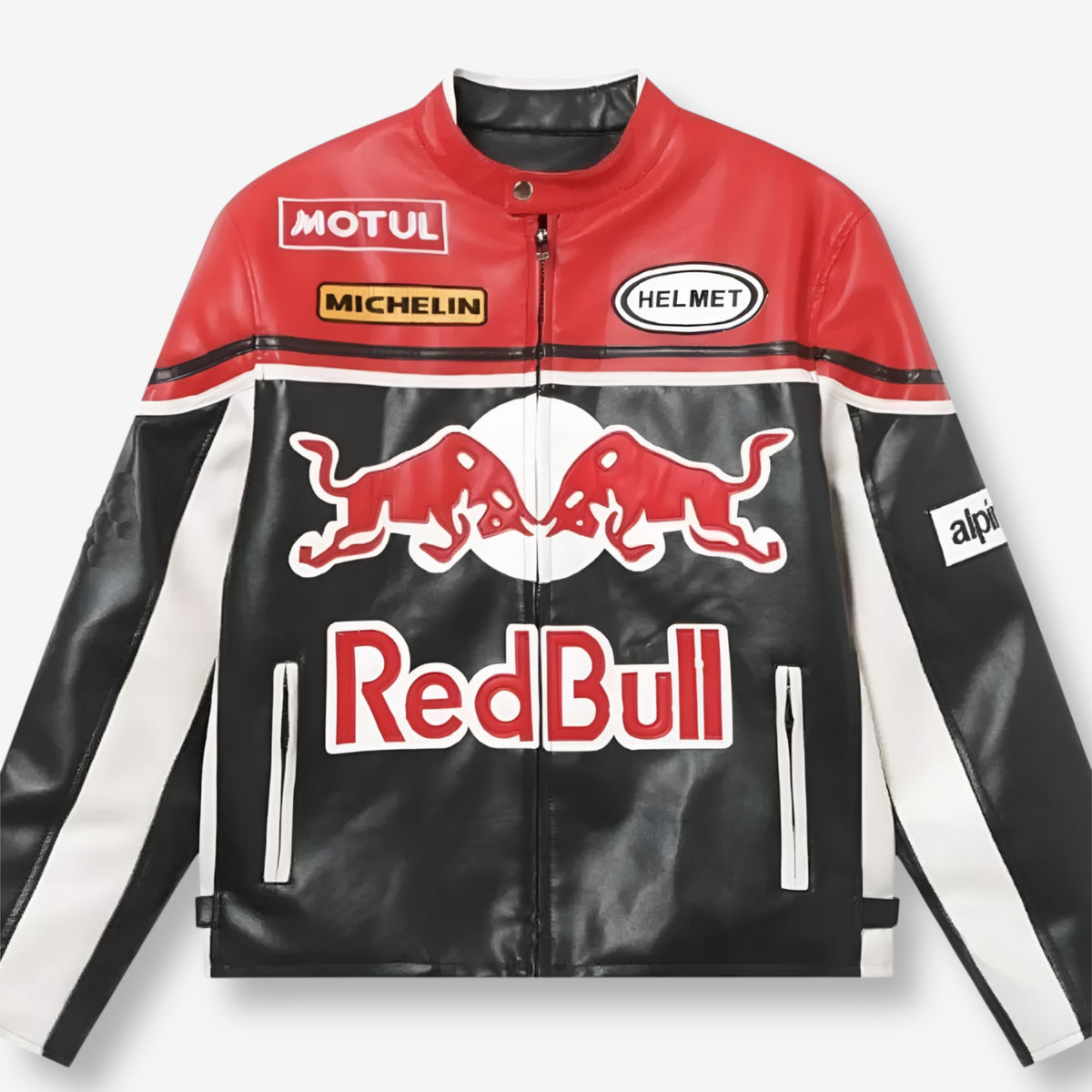 Red Bull Red Black Racing Jacket