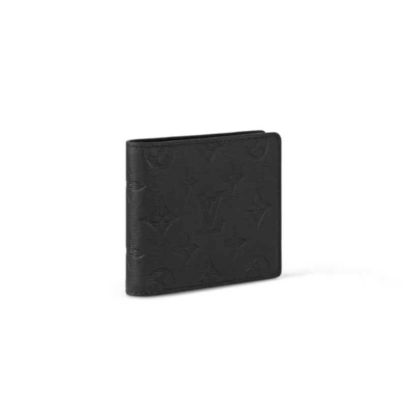 Louis Vuitton Bi-fold Wallet in Monogram Shadow Black
