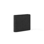 Louis Vuitton Bi-fold Wallet in Monogram Shadow Black