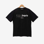 T-Shirt Palm Angels Spray Paint Print Black & White