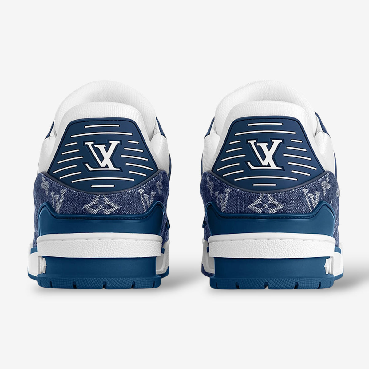 Louis Vuitton LV Monogram Blue Denim Sneaker