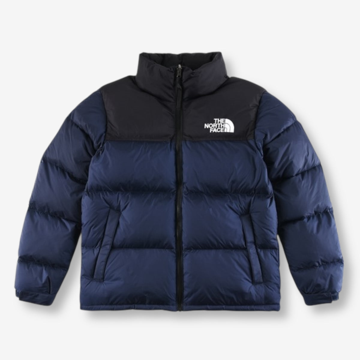 The North Face 1996 Retro Nuptse Jacket – Navy blue with black upper panel