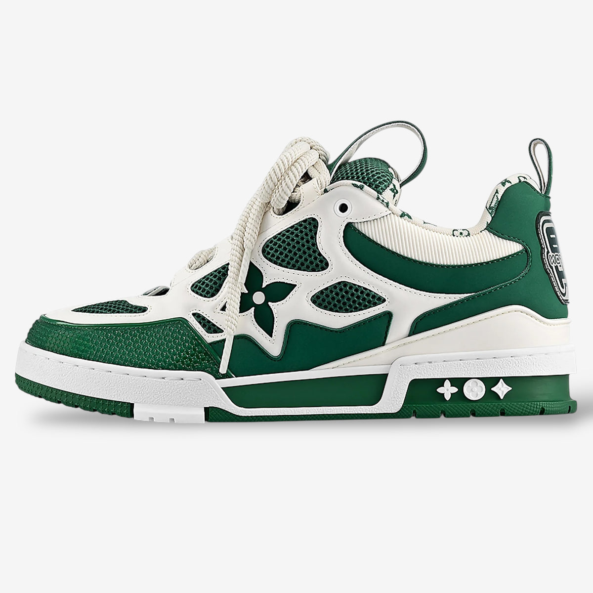 Louis Vuitton LV Skate Monogram Trainer Green Sneaker