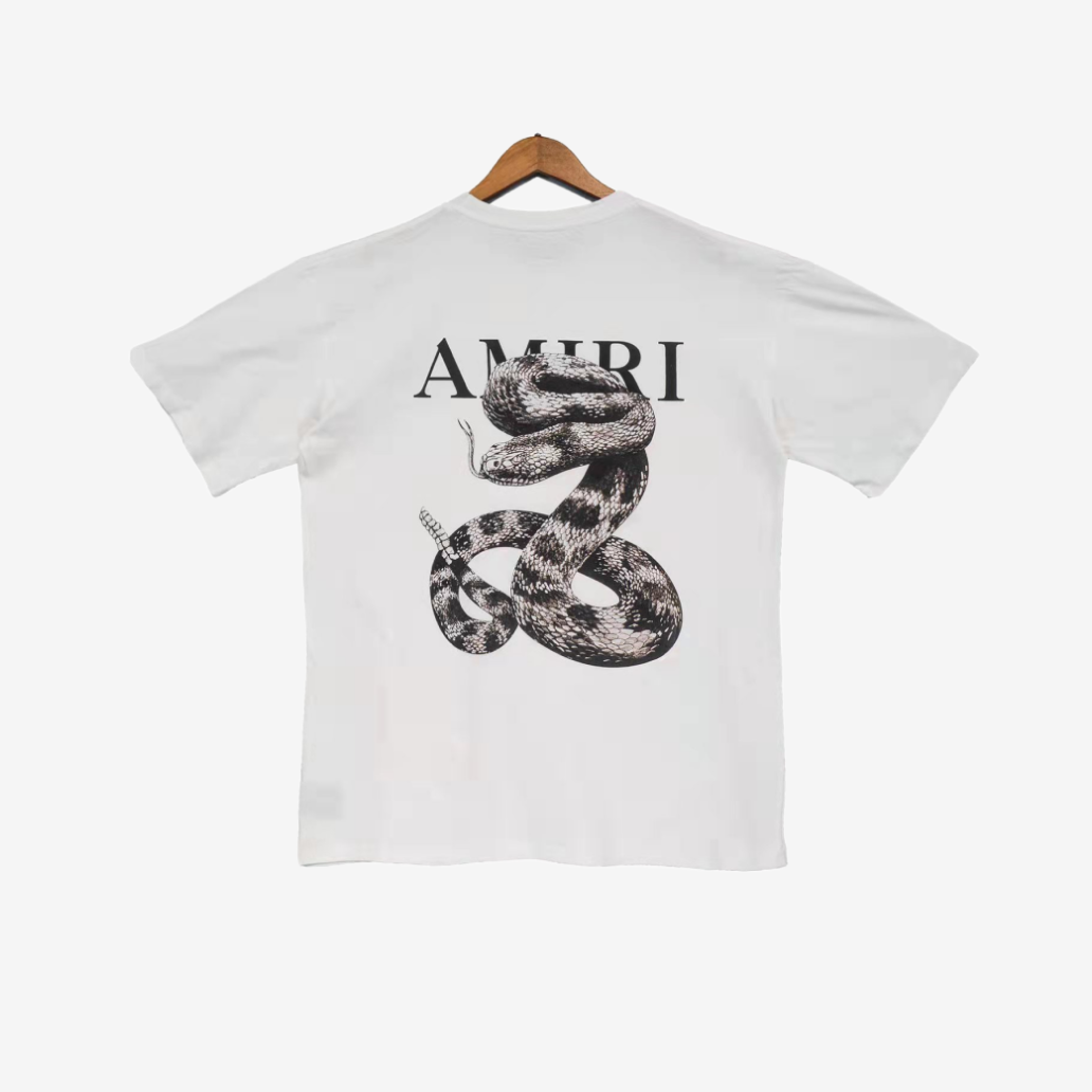 T-Shirt Amiri White Snake