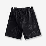 Louis Vuitton Monogram Black Shorts