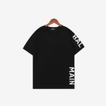 T-Shirt Balmain Paris Black Arm Logo
