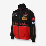 Mercedes Santander Black Red Racing Jacket