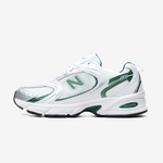 New Balance 530 White Silver Green