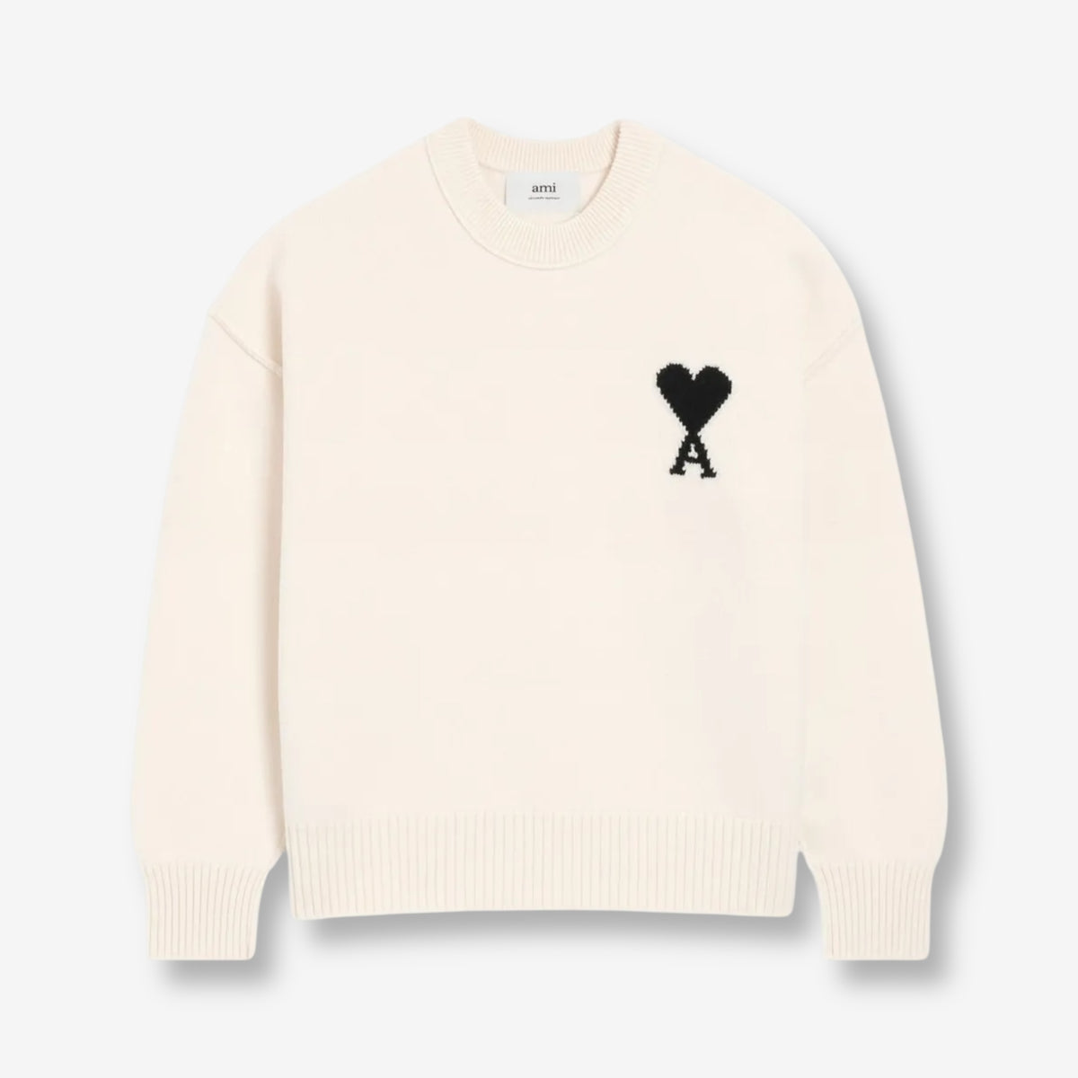 AMI Paris crew-neck wool sweater