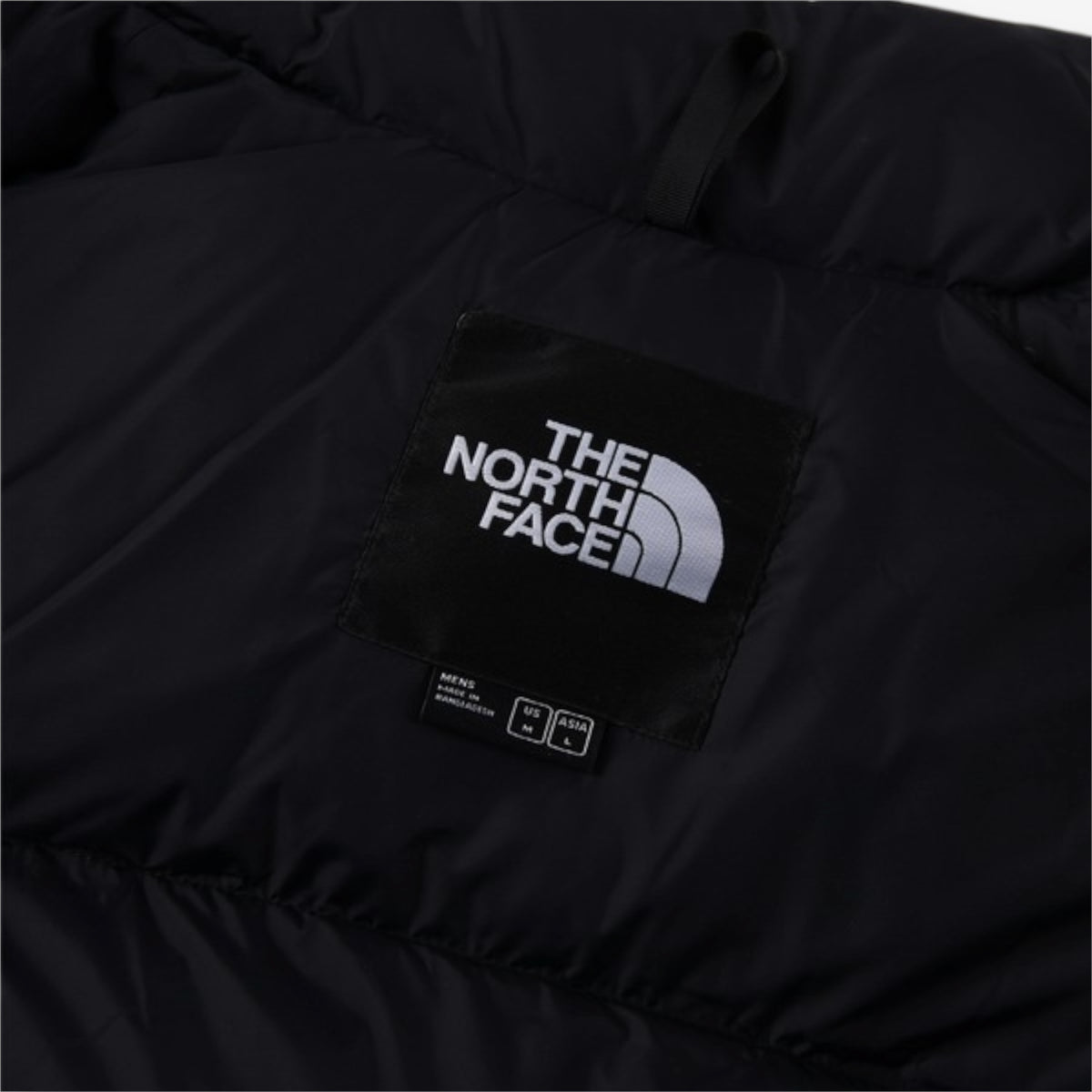 The North Face 1996 Retro Nuptse Jacket – Light pink with black upper panel
