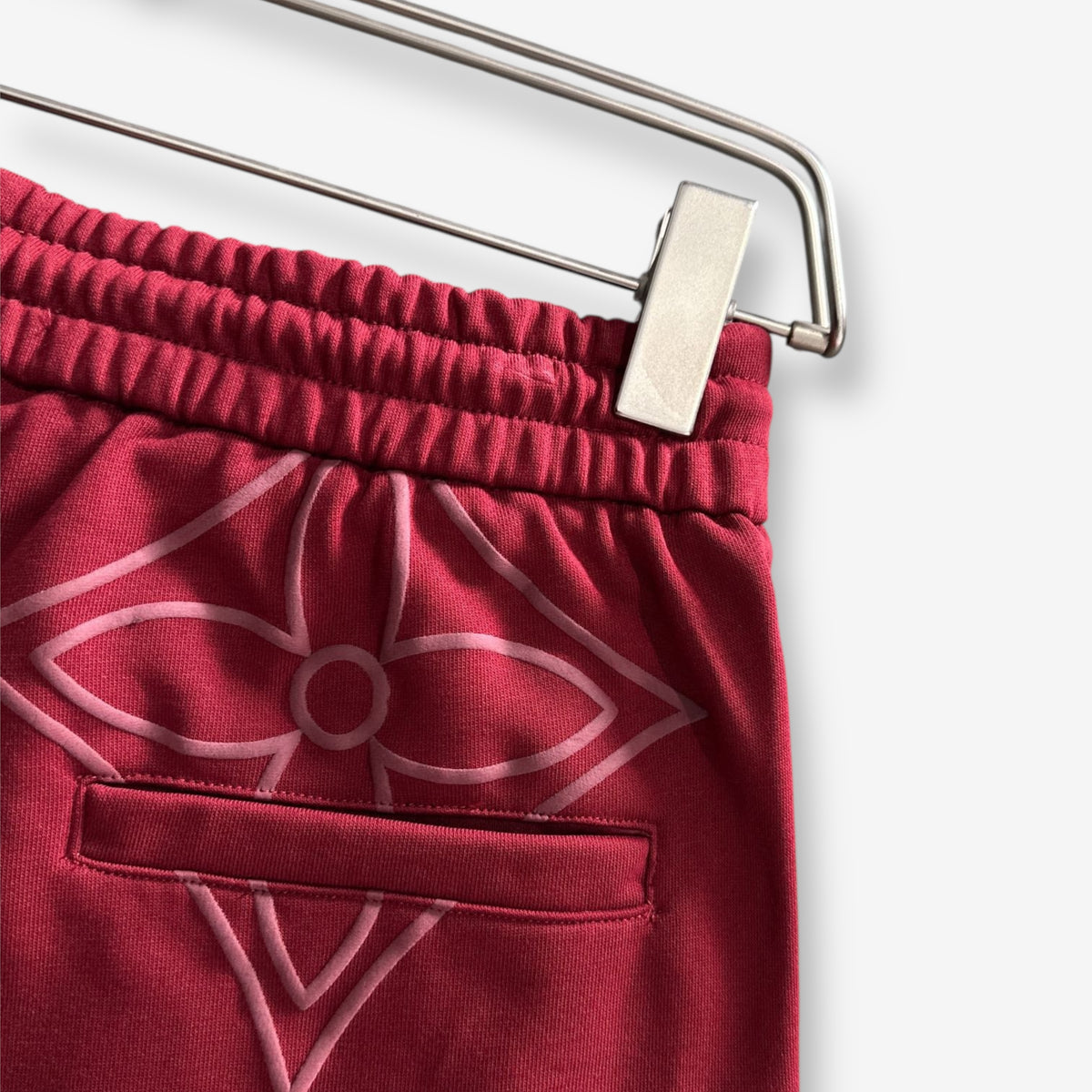 Louis Vuitton Monogram Red Shorts