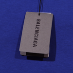 T-Shirt Balenciaga Blue Political Logo