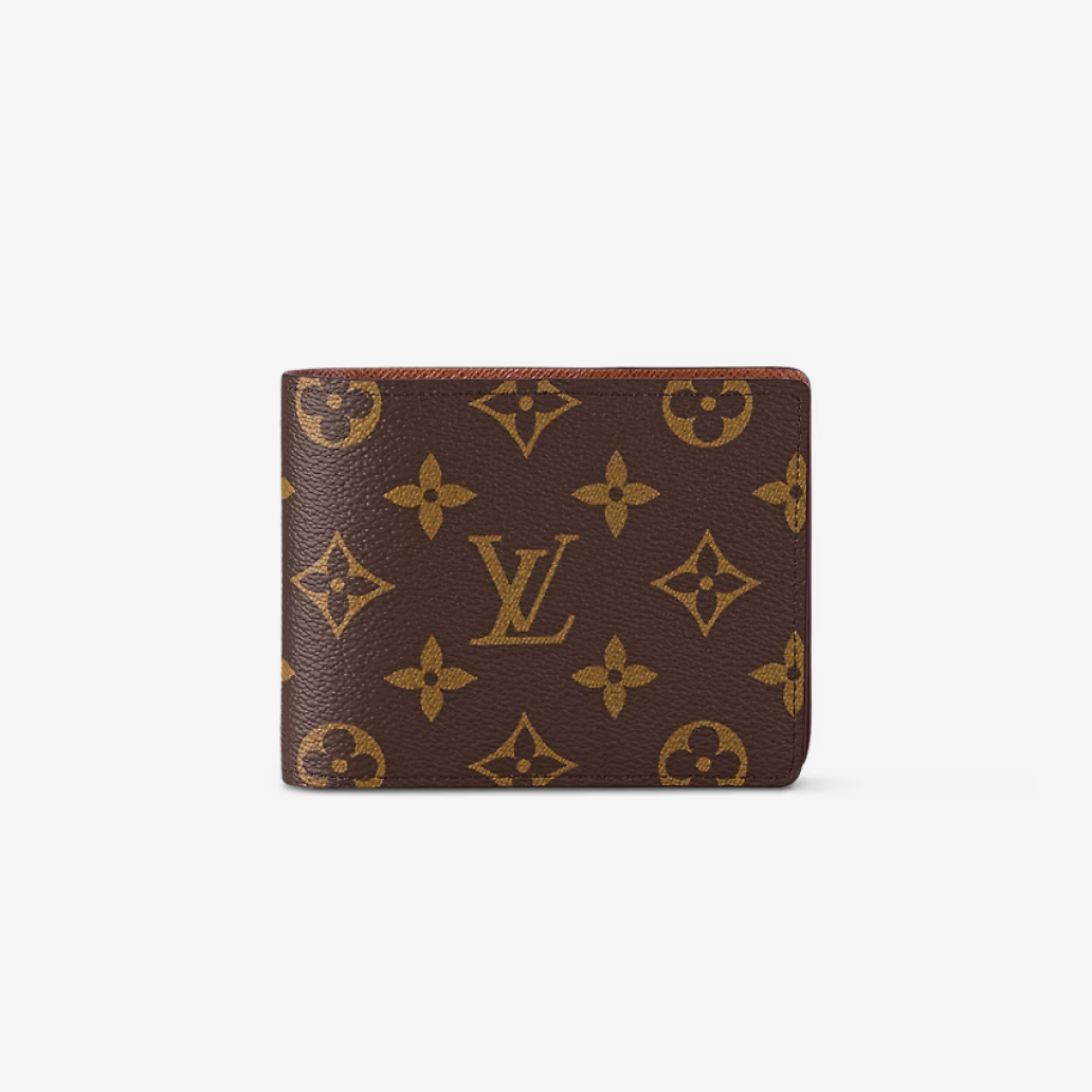 Louis Vuitton Monogram Canvas Multiple Wallet Brown