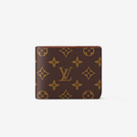 Louis Vuitton Monogram Canvas Multiple Wallet Brown