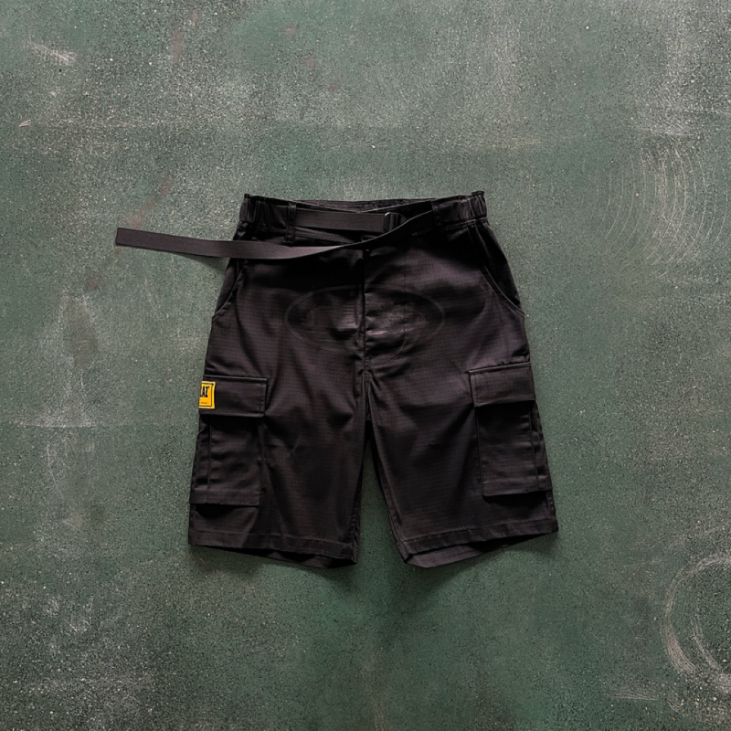 Corteiz 2.0 Cargo Shorts Black