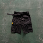 Corteiz 2.0 Cargo Shorts Black