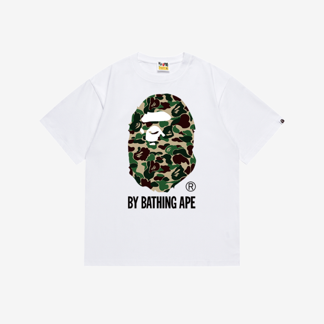 T-Shirt A Bathing Ape White Camo