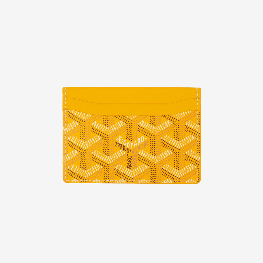 Goyard Saint Sulpice Cardholder Yellow