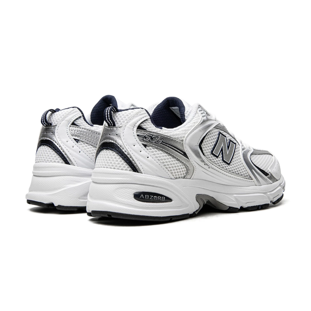 New Balance 530 White Grey Navy
