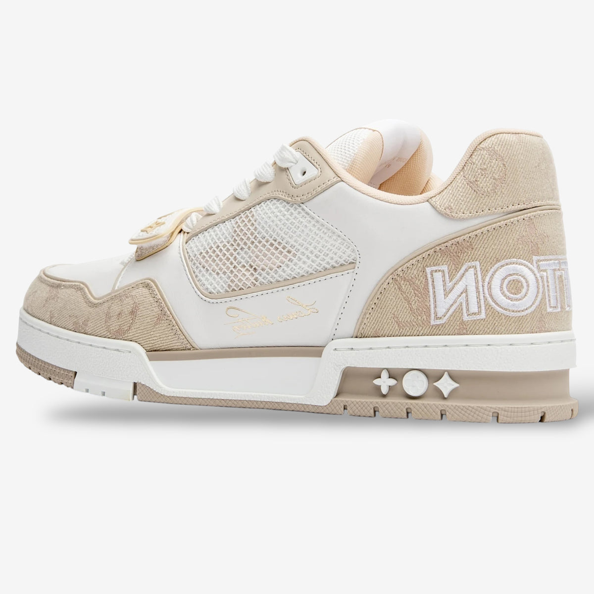 Louis Vuitton LV Monogram Beige Sneaker