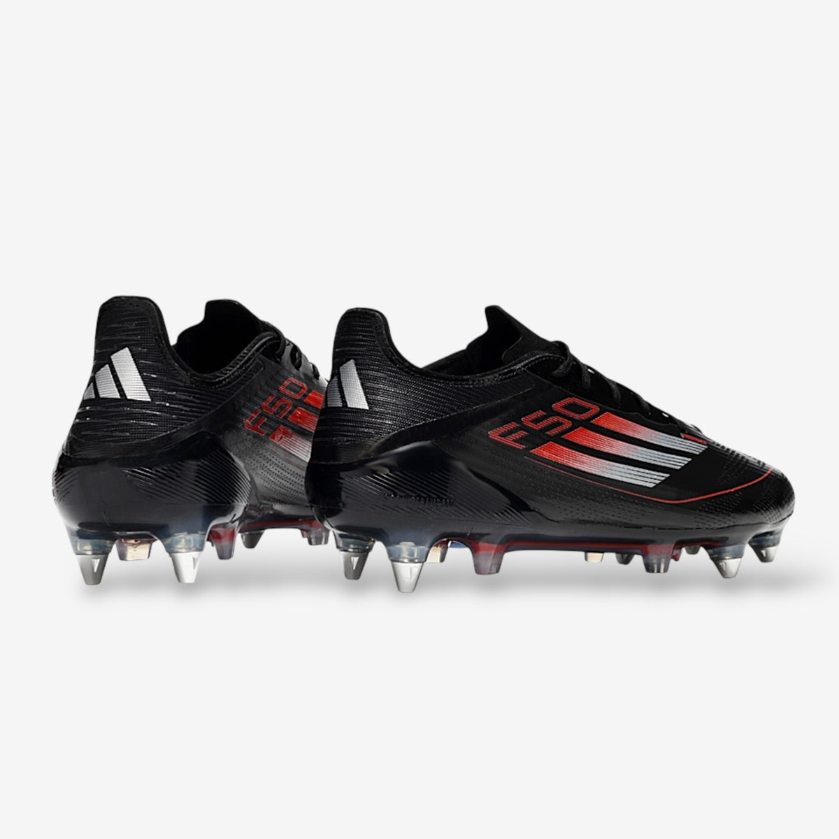 Adidas F50 Elite FG “Core Black/Cloud White/Red”