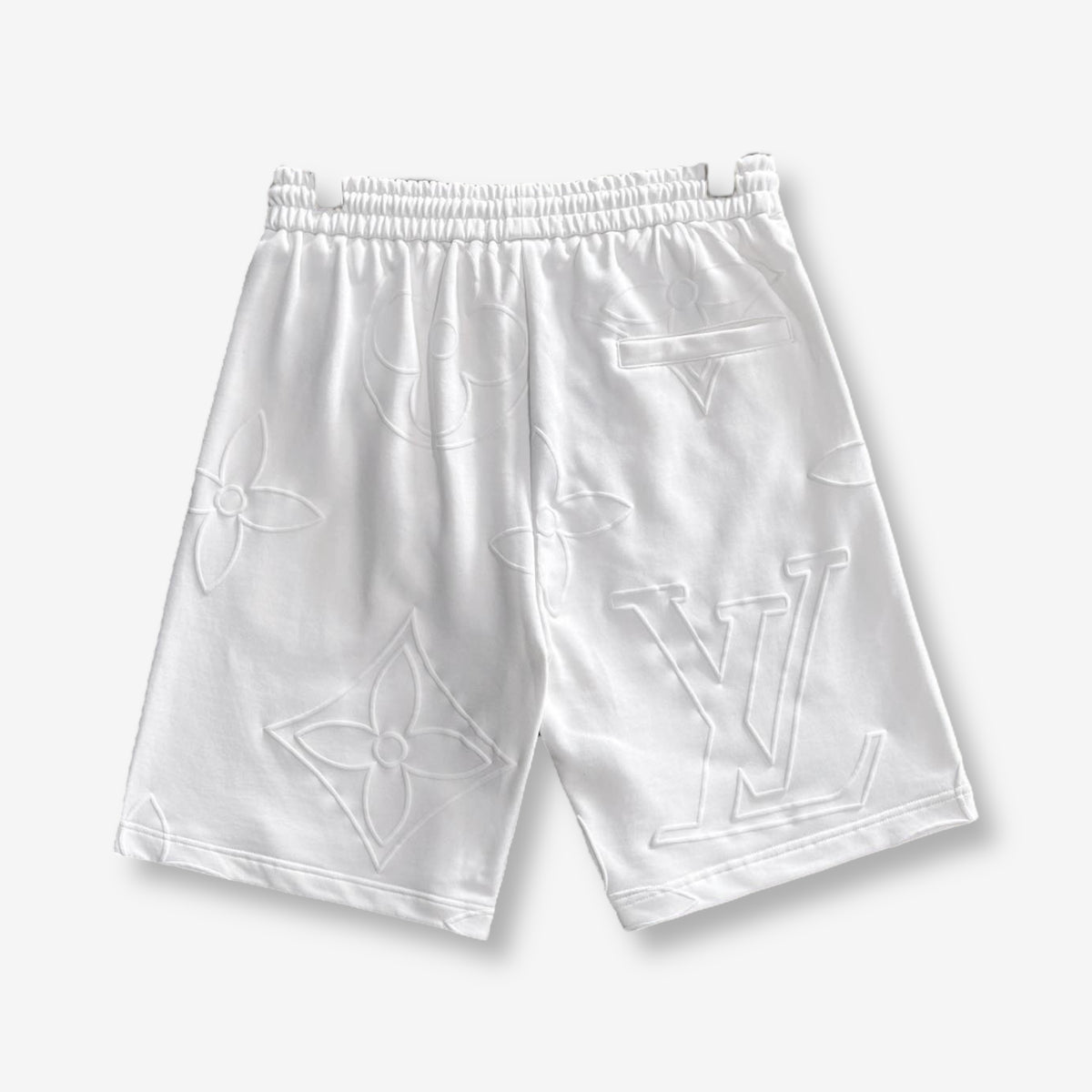 Louis Vuitton Monogram White Shorts