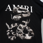 T-Shirt Amiri Black Snake