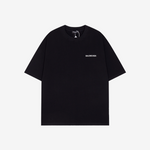 T-Shirt Balenciaga Black Simple Logo