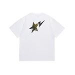 T-Shirt A Bathing Ape White & Green STA