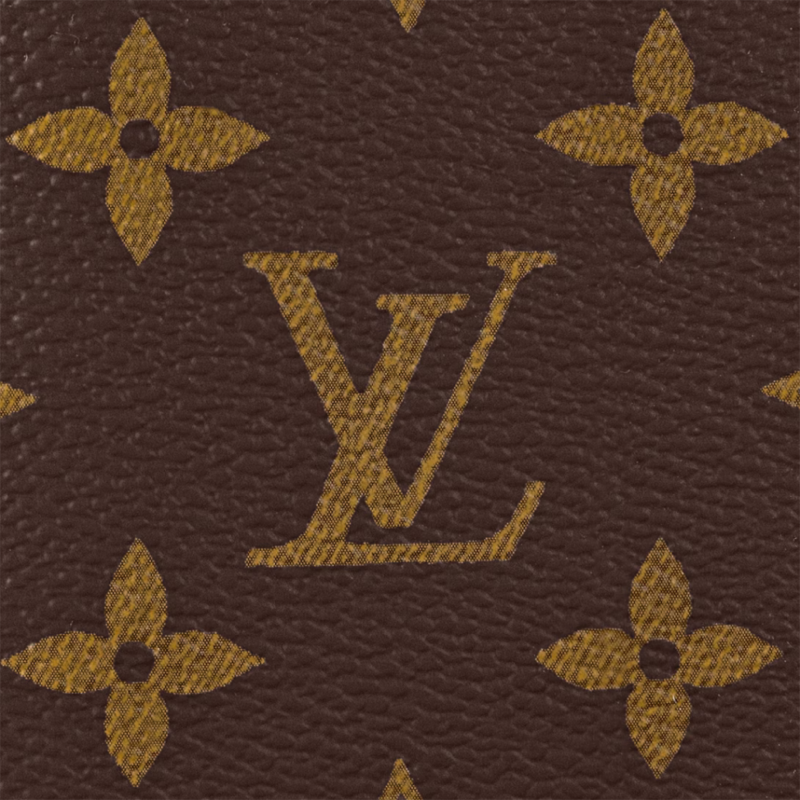 Louis Vuitton Monogram Canvas Multiple Wallet Brown