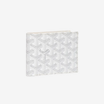 Goyard White Goyardine Coated Canvas Victoire Wallet