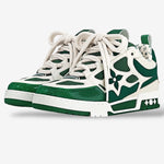 Louis Vuitton LV Skate Monogram Trainer Green Sneaker