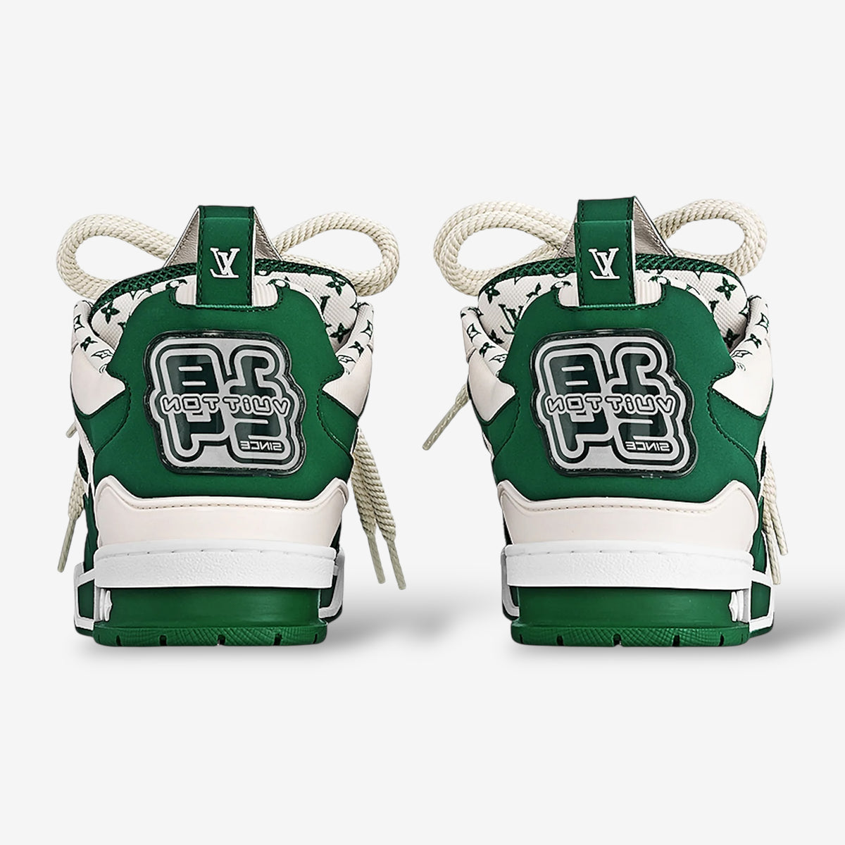 Louis Vuitton LV Skate Monogram Trainer Green Sneaker