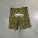 Corteiz 2.0 Cargo Shorts Green