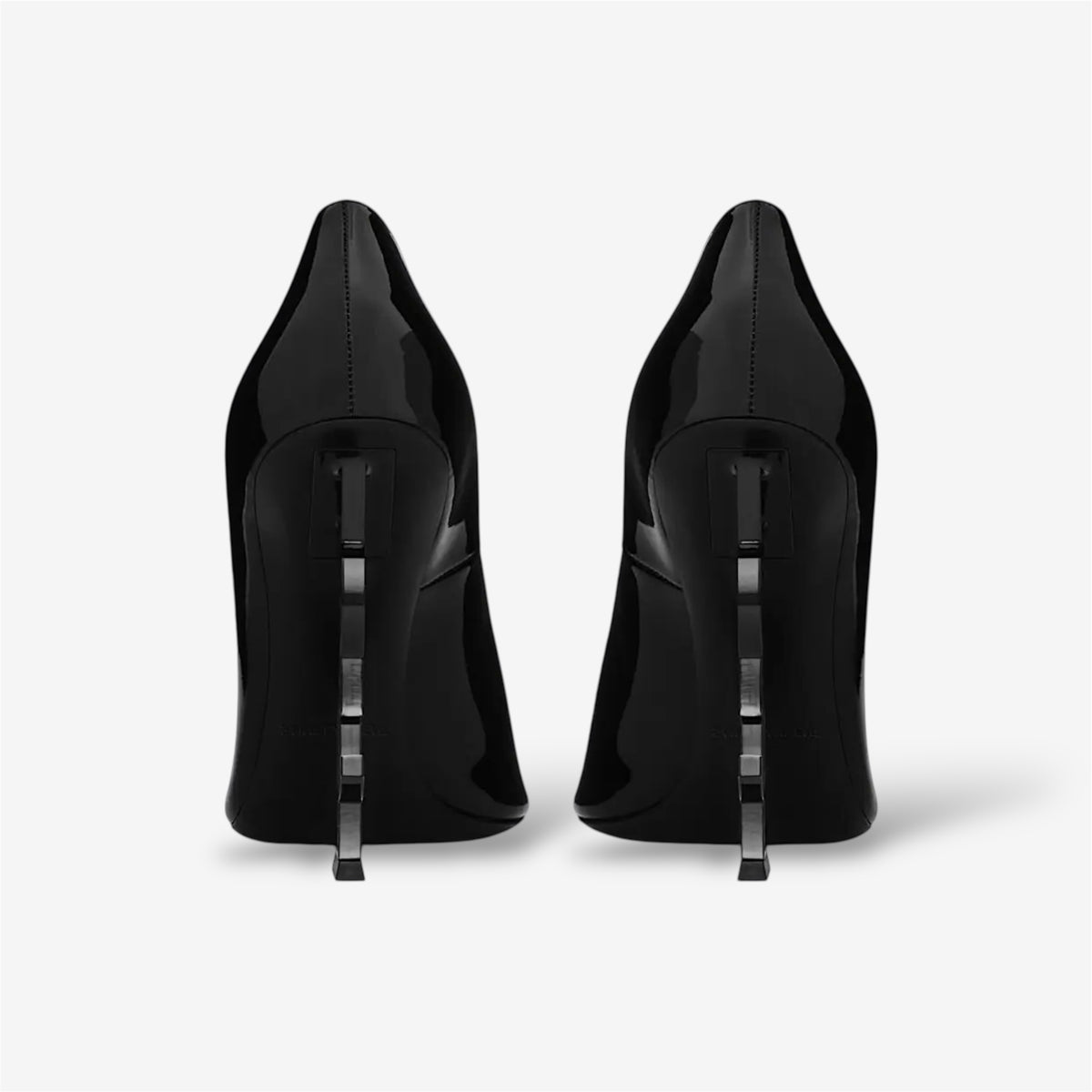 Saint Laurent - Opyum sandals in black leather