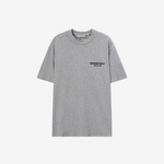 T-Shirt Essentials Fear Of God Grey Logo Tee