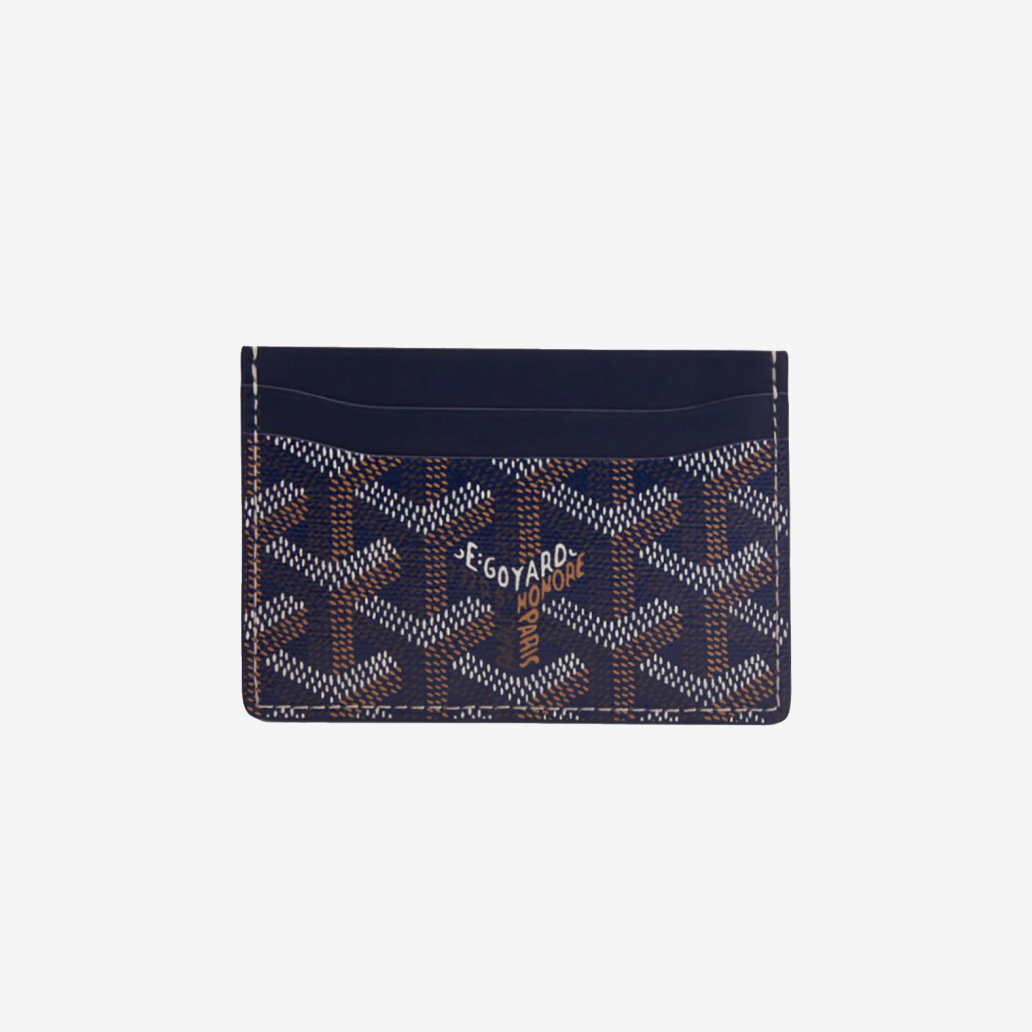 Goyard Saint Sulpice Cardholder Dark Blue