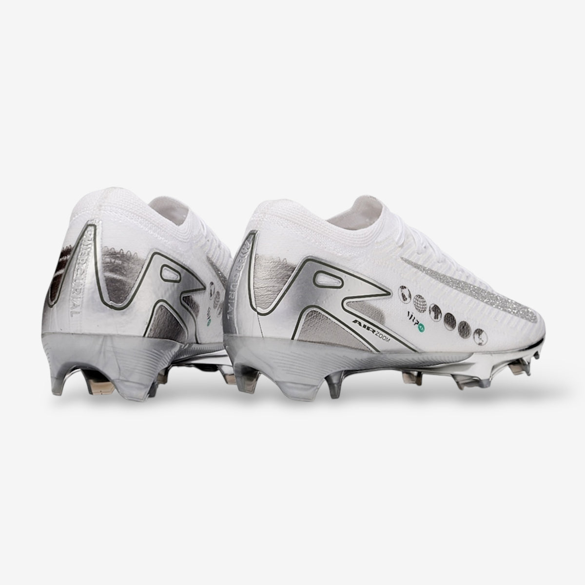 Nike Air Zoom Mercurial Vapor 15 Elite FG “White/Chrome”
