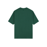 T-Shirt Ami Paris Green & Yellow Logo