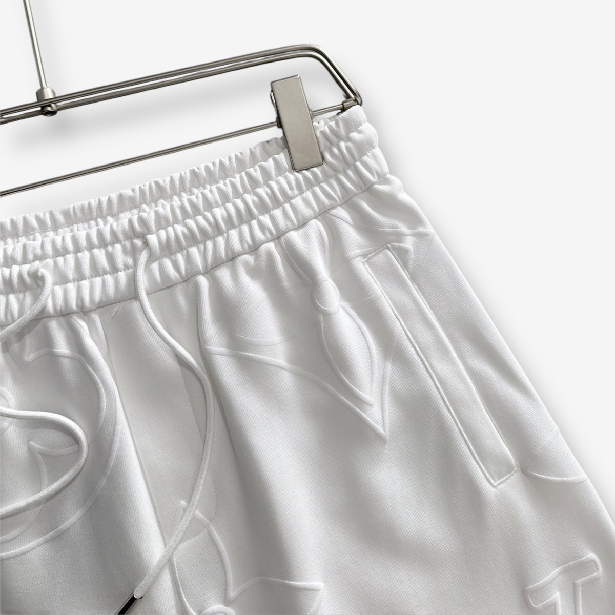 Louis Vuitton Monogram White Shorts