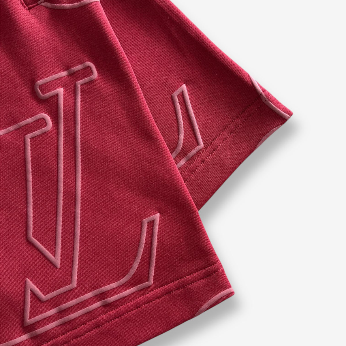 Louis Vuitton Monogram Red Shorts