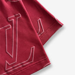 Louis Vuitton Monogram Red Shorts